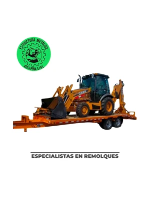 Remolque para Maquinarias de Minería y Construcción