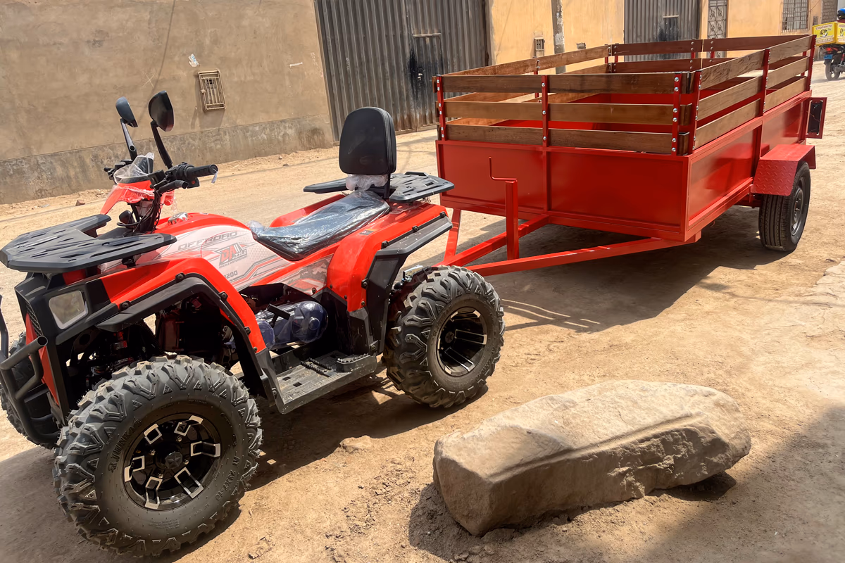 Remolque porta Cuatrimoto