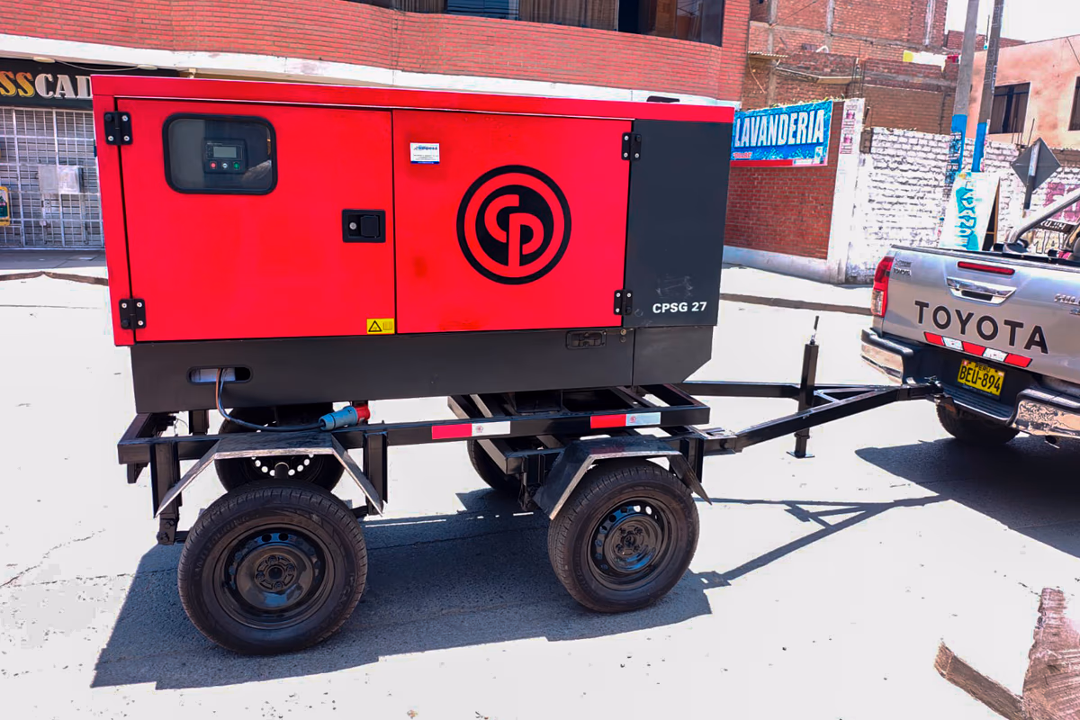 Remolque con tornamesa